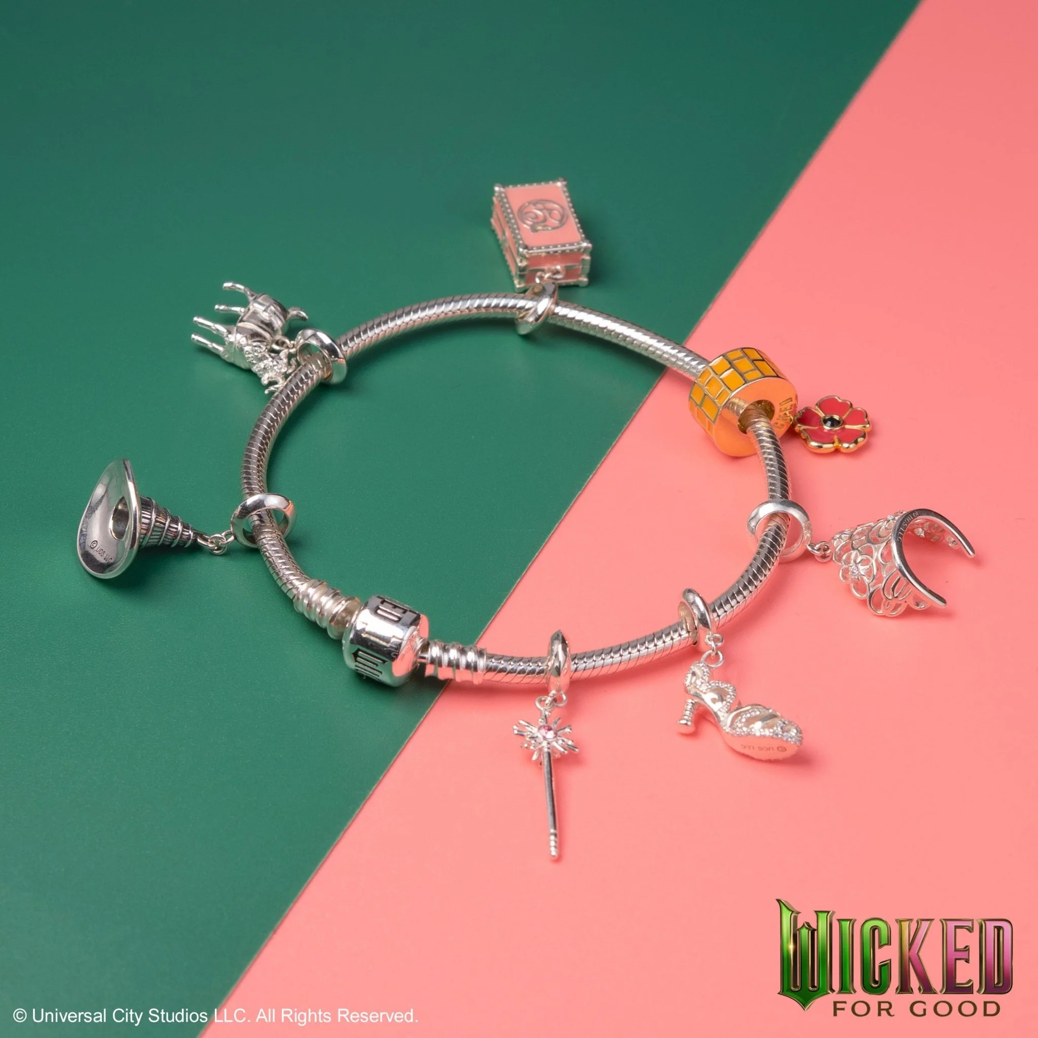 Wicked: For Good Doctor Dillamond Sterling Silver Slider Charm - Image 5