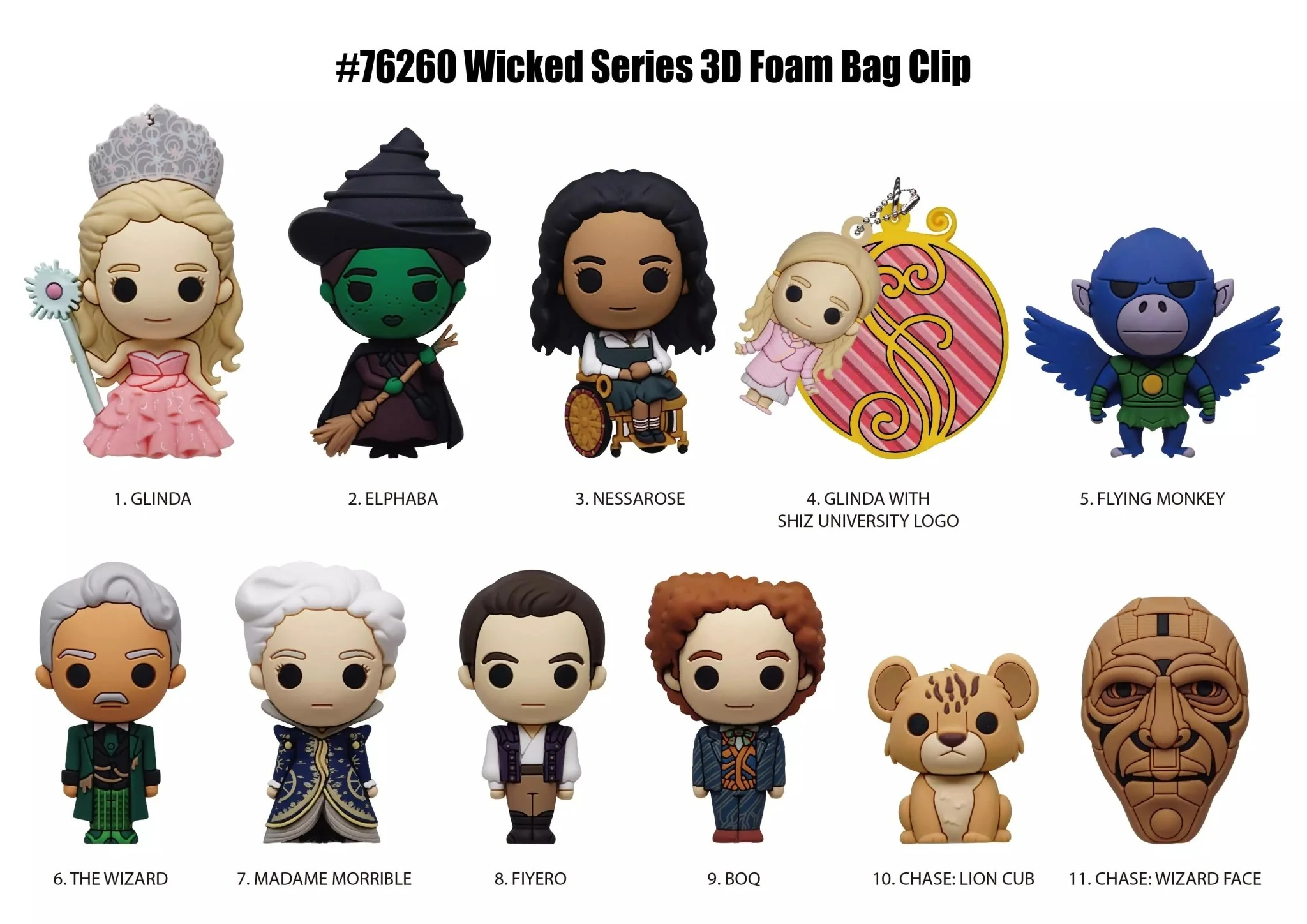 Wicked Series 1 Blind Bag Mystery Bag Clip - Image 3