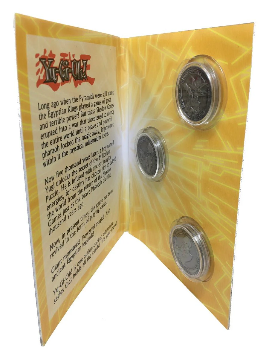 Yu-Gi-Oh! Limited Edition Collectors Coin Set - Image 2