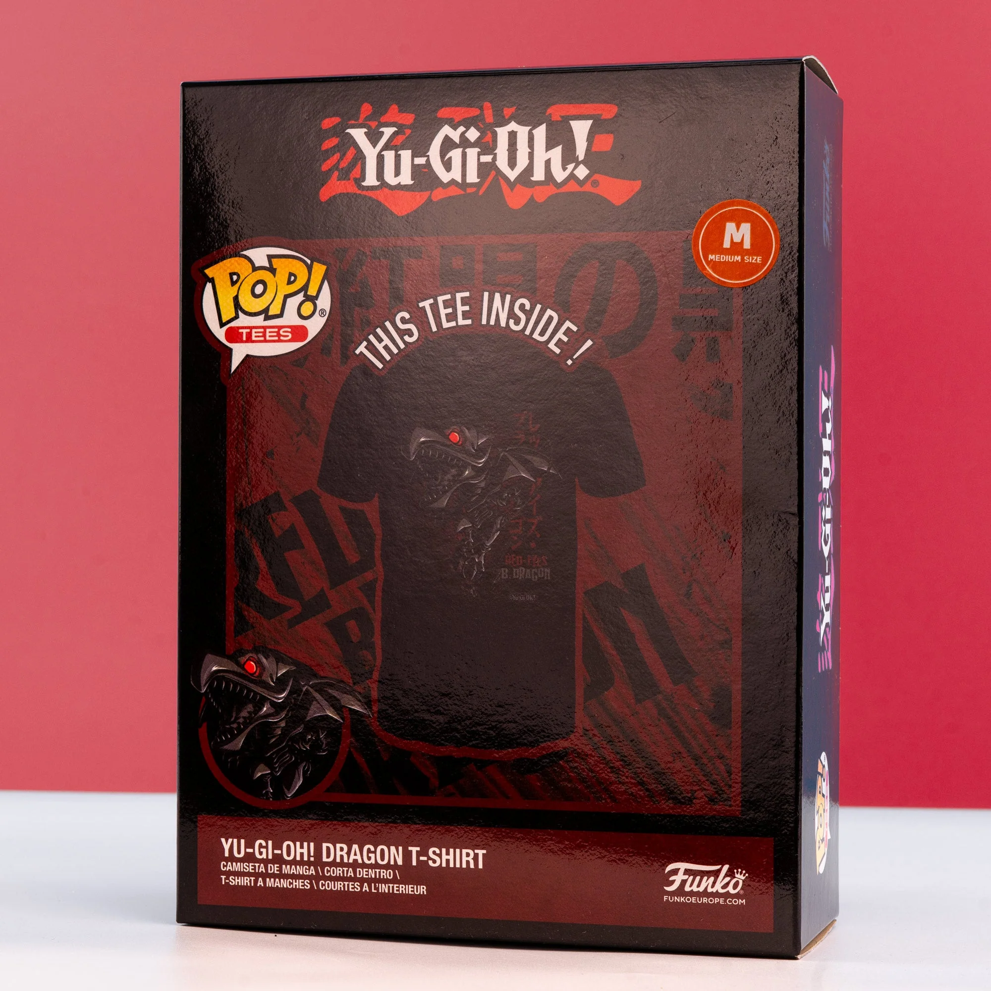 Yu-Gi-Oh! Red Eyes Black Dragon Funko Boxed Tee - Image 2